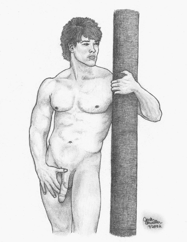 Black Nude Sketches - Gay Porn Naked Men image #59326
