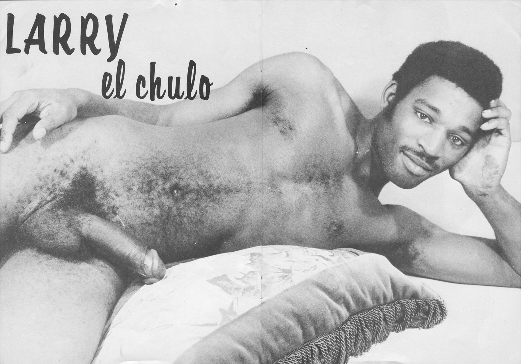 Classic Black Nude Ass - Gay Porn Pics Vintage image #59405
