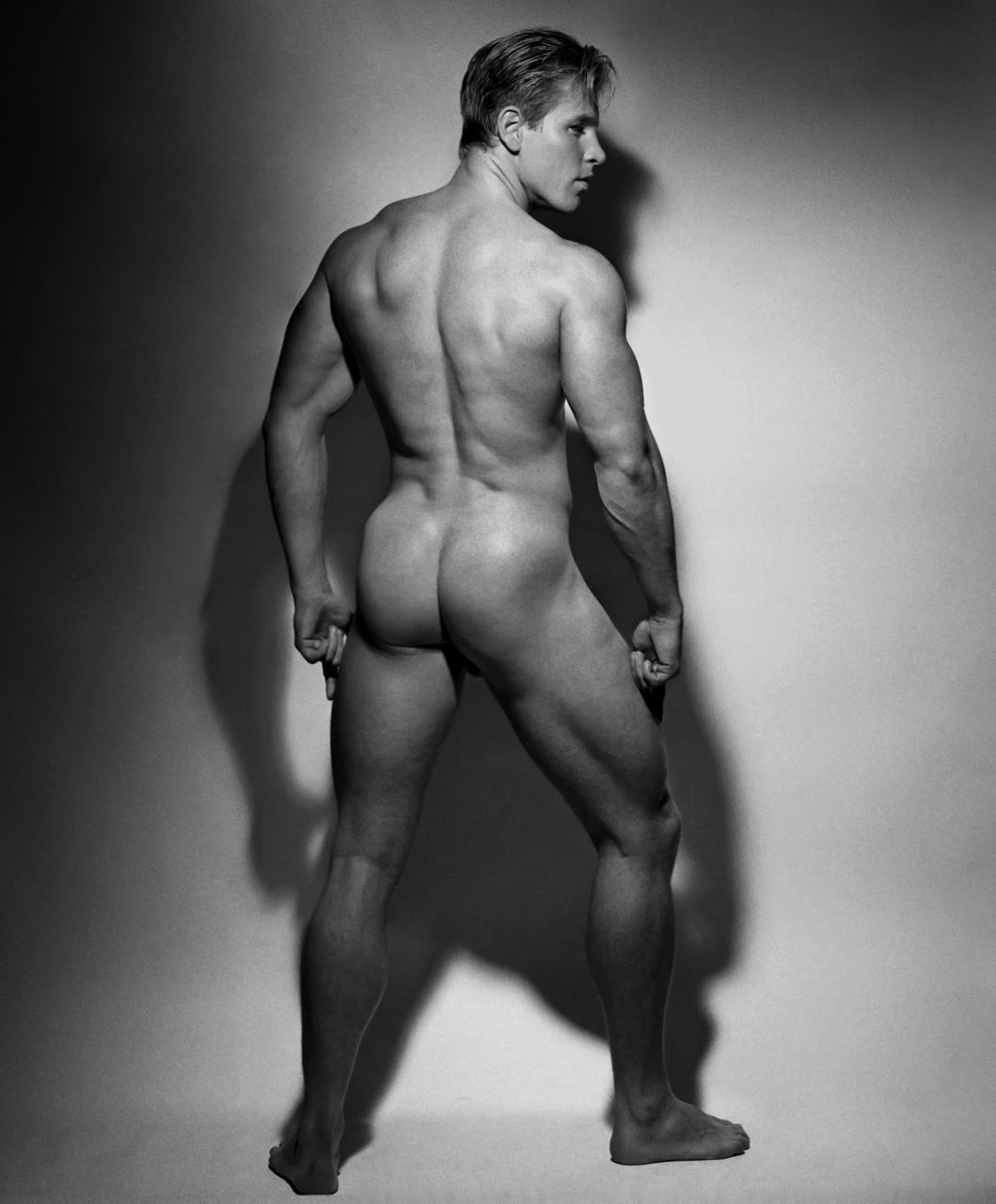 Male nude from behind