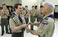 Military Gay Pics pascal tessier openly gay eagle scout scouts honor