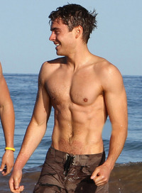 Zac Efron Gay Nude zac efron showed off his six pack abs shirtless photo