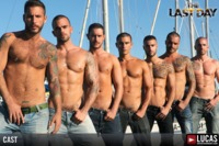 brett anderson gay porn cast last day get look epic blockbuster titled from gay porn giant michael lucas entertainment