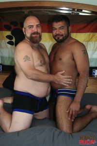 hairy gay bear porn hairy raw russo rico vega chubby bears barebacking amateur gay porn