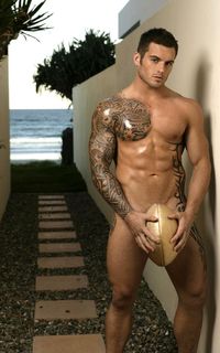 nude jocks daniel conn australian rugby player nude gods football bulge naked jock erection